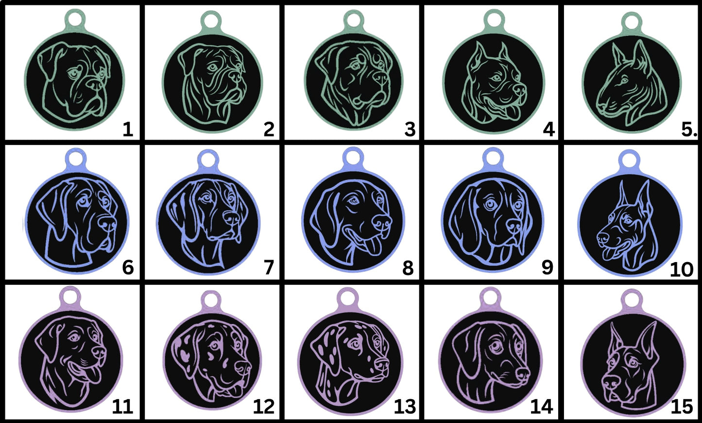Wander Tags | Silhouette